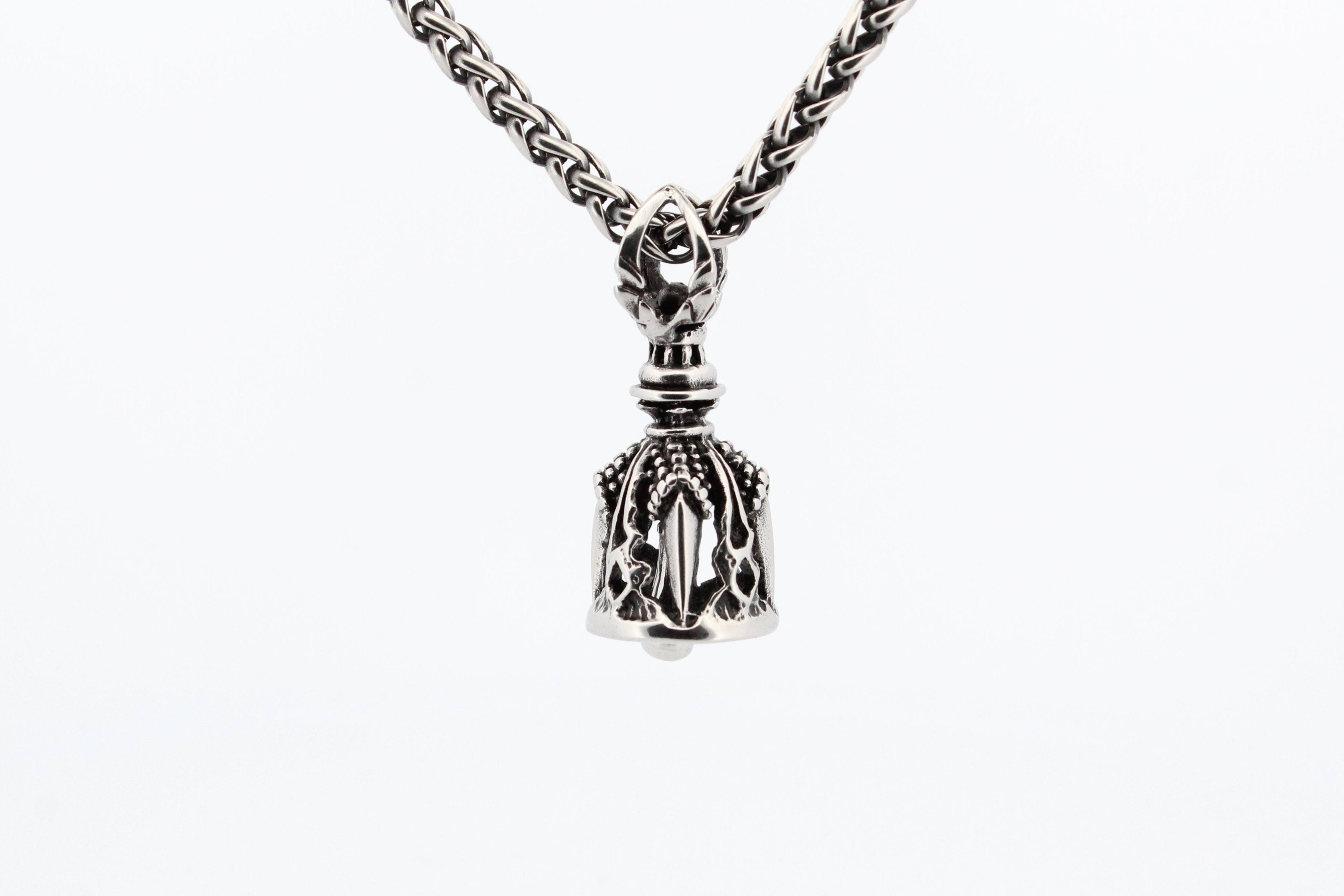 CLAW BELL PENDANT & CHAIN